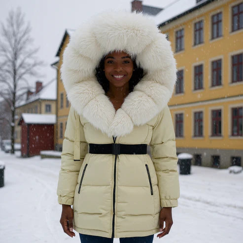 Frost Belted Puffer Jacket