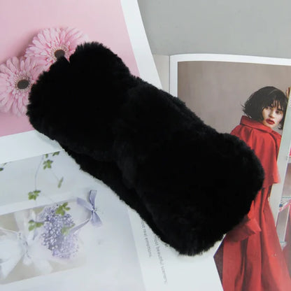 Rabbit Fur Headband