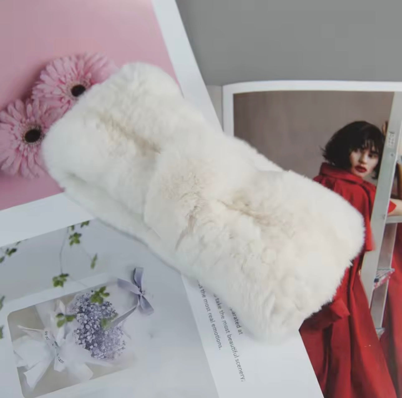 Rabbit Fur Headband