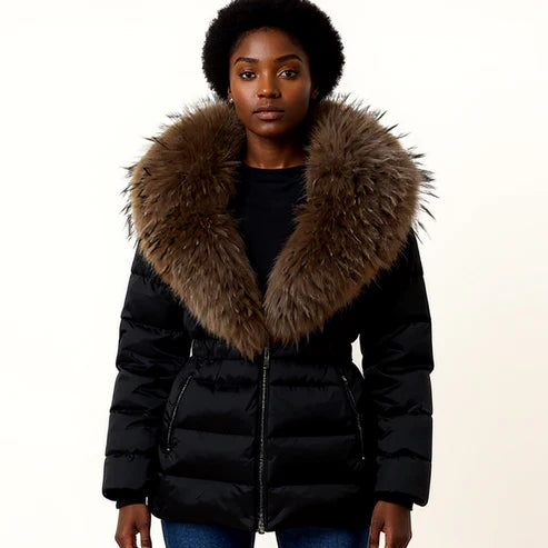 Aurora Minimalist Fur Jacket