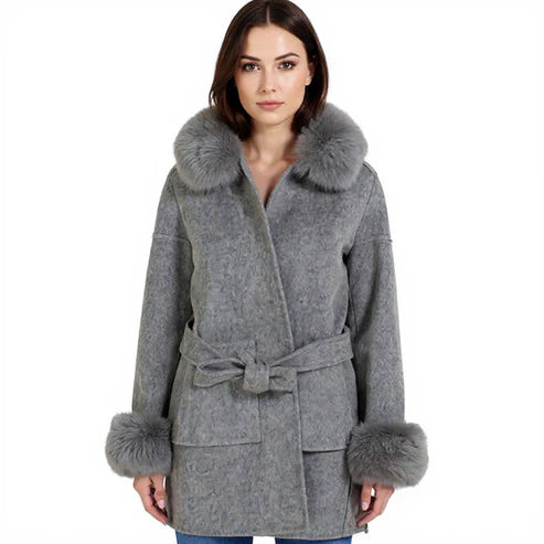 Eternal Snow Fur Coat