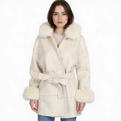 Eternal Snow Fur Coat