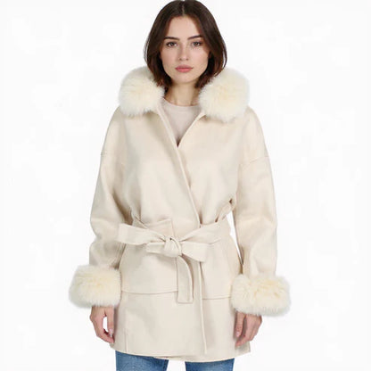 Eternal Snow Fur Coat