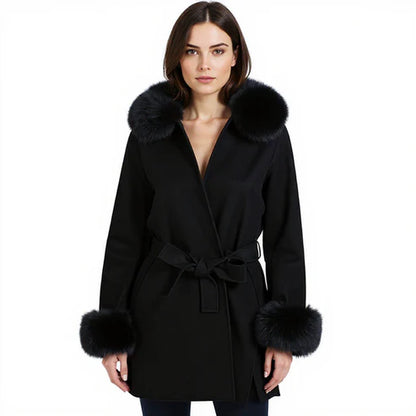 Eternal Snow Fur Coat