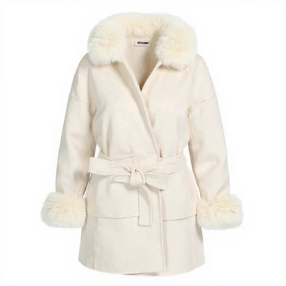 Eternal Snow Fur Coat