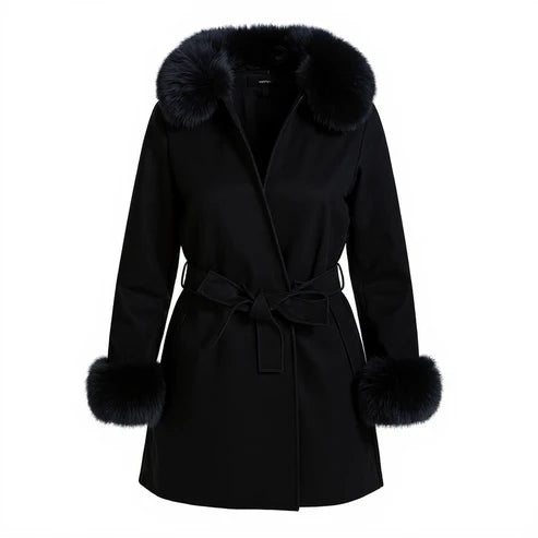 Eternal Snow Fur Coat