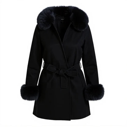 Eternal Snow Fur Coat