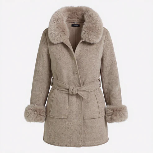 Eternal Snow Fur Coat