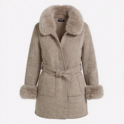 Eternal Snow Fur Coat