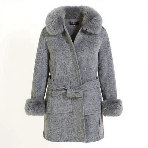 Eternal Snow Fur Coat