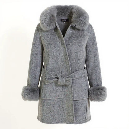 Eternal Snow Fur Coat