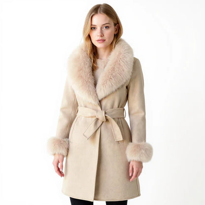 Moonlight Chic Fur Coat
