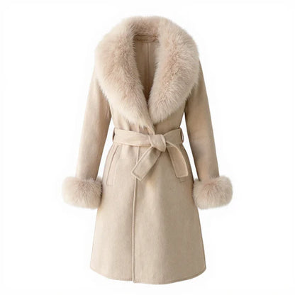 Moonlight Chic Fur Coat