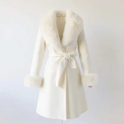 Moonlight Chic Fur Coat