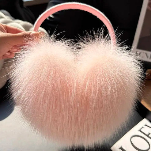 Fox Fur Earmuffs