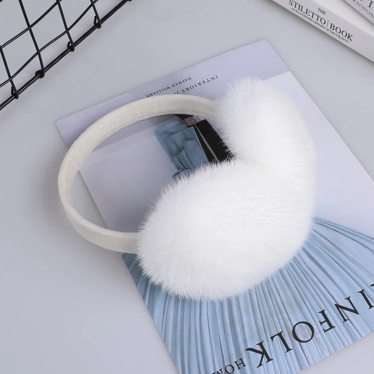 Mink Fur Earmuffs