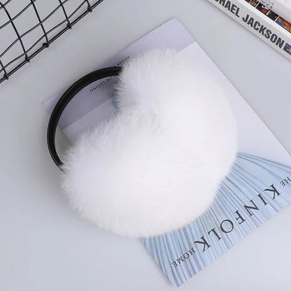 Fox & Raccoon Fur Earmuffs