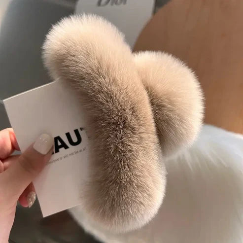 High-end Plush Hair Clip