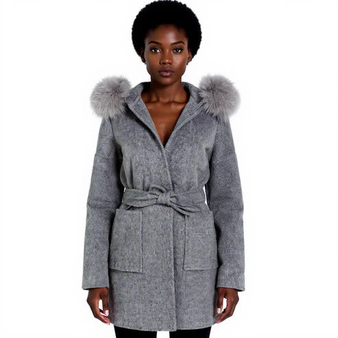 Snowfall Fur Coat