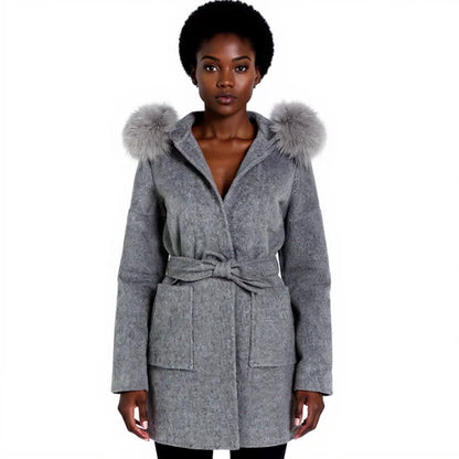 Snowfall Fur Coat