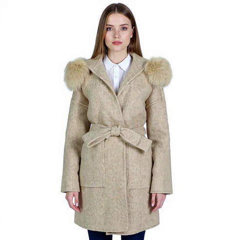 Snowfall Fur Coat
