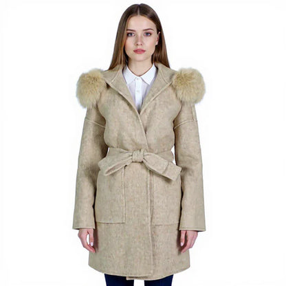 Snowfall Fur Coat