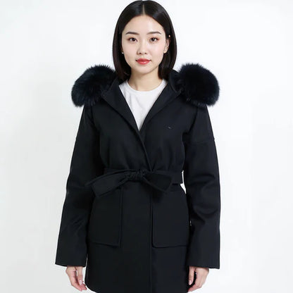 Snowfall Fur Coat