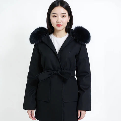 Snowfall Fur Coat