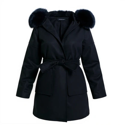 Snowfall Fur Coat