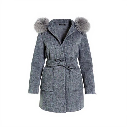 Snowfall Fur Coat