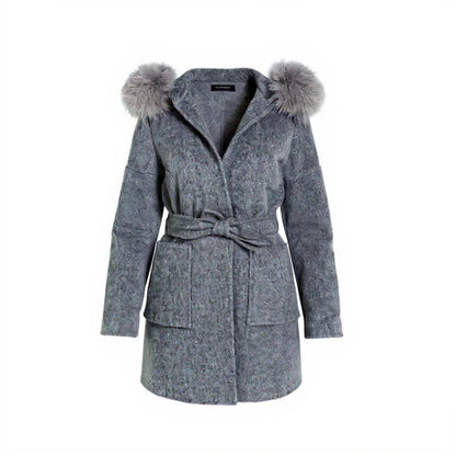 Snowfall Fur Coat