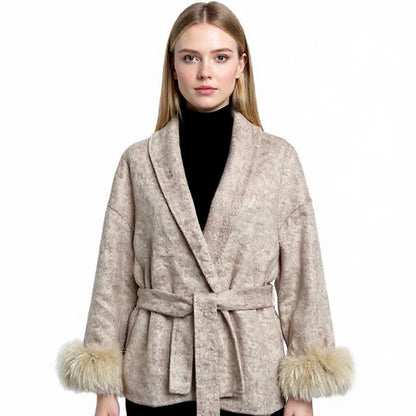Vienna Elegance Short Fur Coat