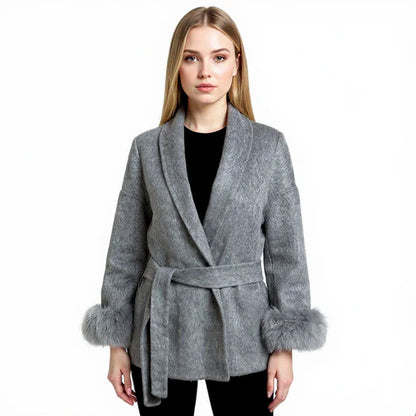 Vienna Elegance Short Fur Coat