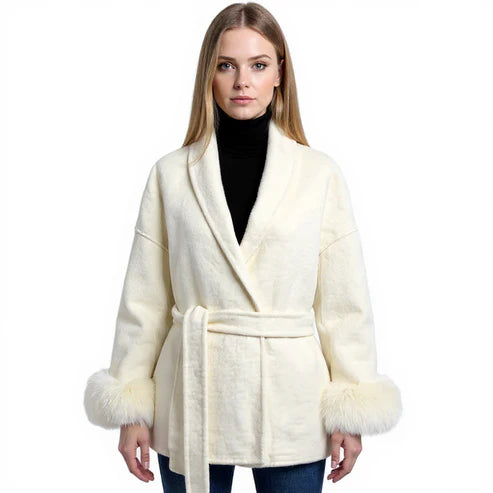 Vienna Elegance Short Fur Coat