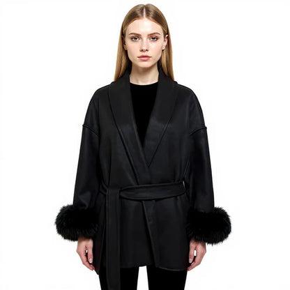 Vienna Elegance Short Fur Coat