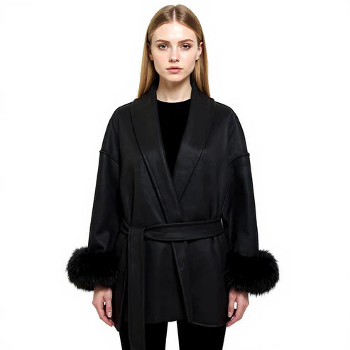 Vienna Elegance Short Fur Coat