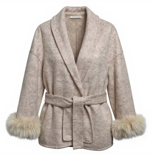 Vienna Elegance Short Fur Coat