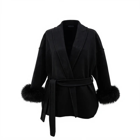 Vienna Elegance Short Fur Coat