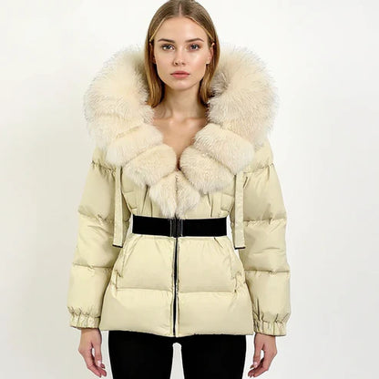 Frost Belted Puffer Jacket
