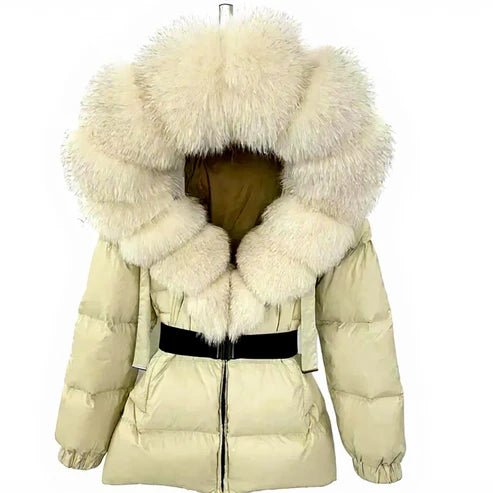 Frost Belted Puffer Jacket