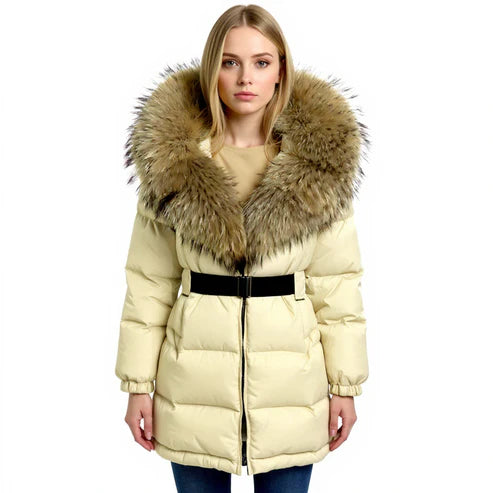 Frost Belted Puffer Jacket