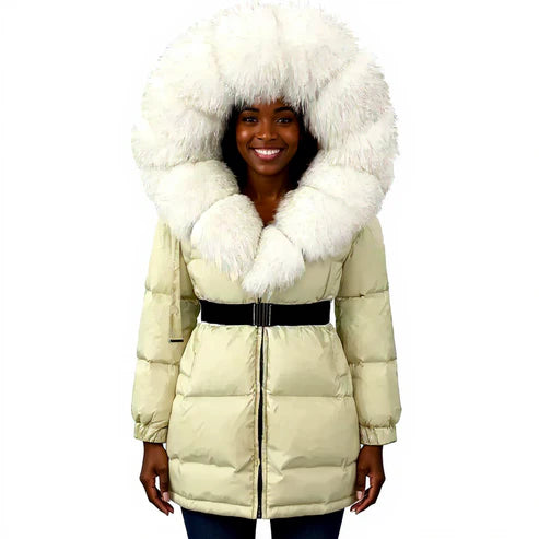 Frost Belted Puffer Jacket